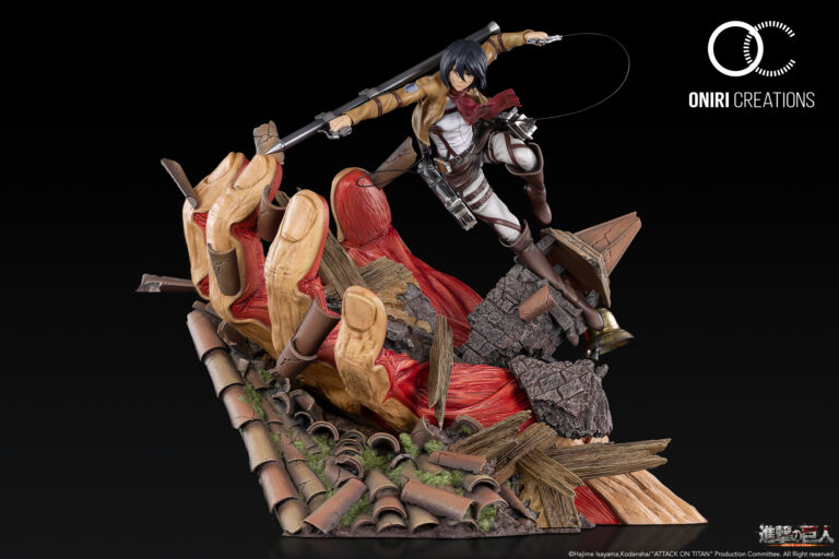 Mikasa VS Armored Titan