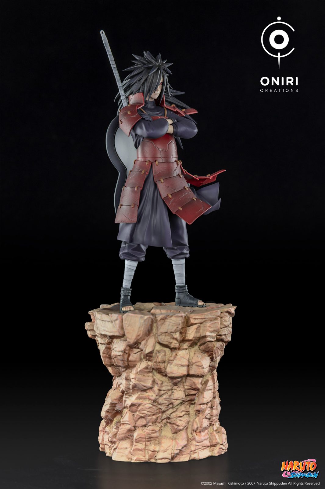 Statue Madara Uchiha, profil
